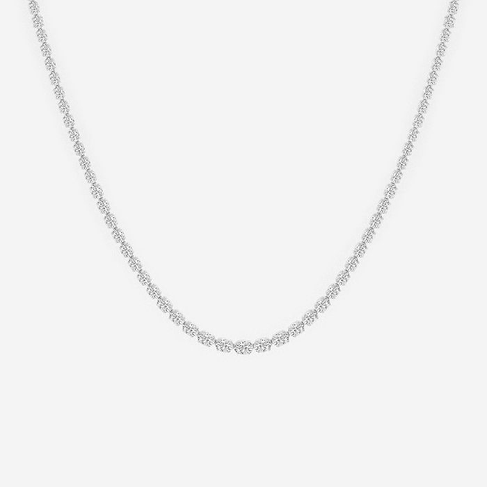 East West Oval Fashion Necklace